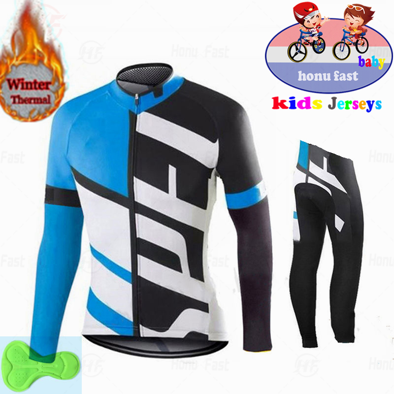 Winter Clothing Kids Sale - Ensemble de maillot de cyclisme d'hiver