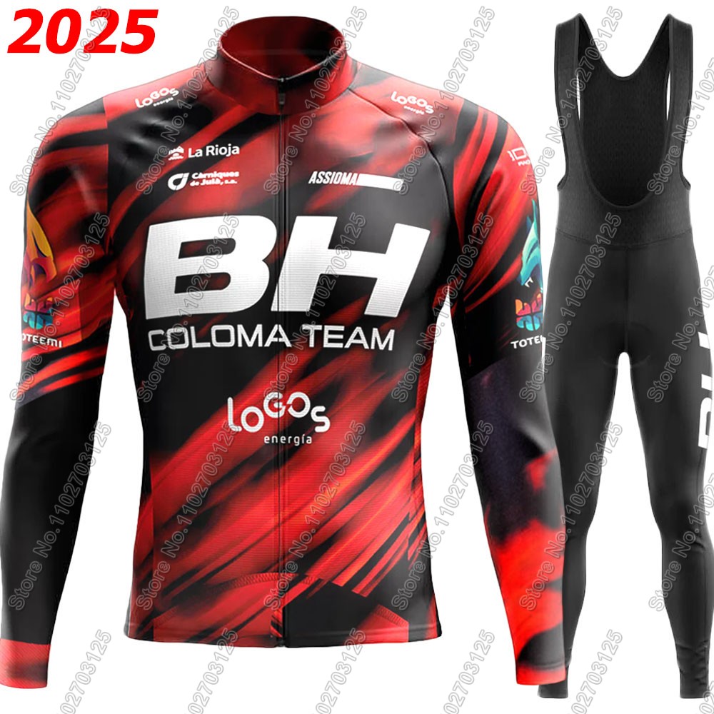 Winter Clothing In Spanish - 2025 BH Coloma équipe cyclisme Maillot