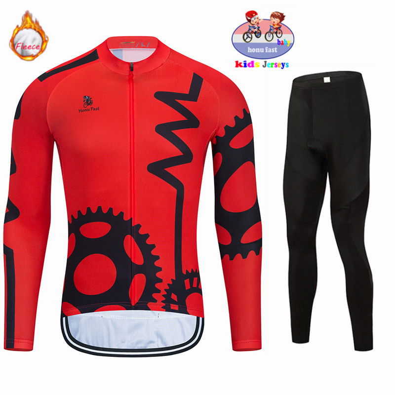 Winter Clothing Kids Sale - Maillot de cyclisme en polaire thermique