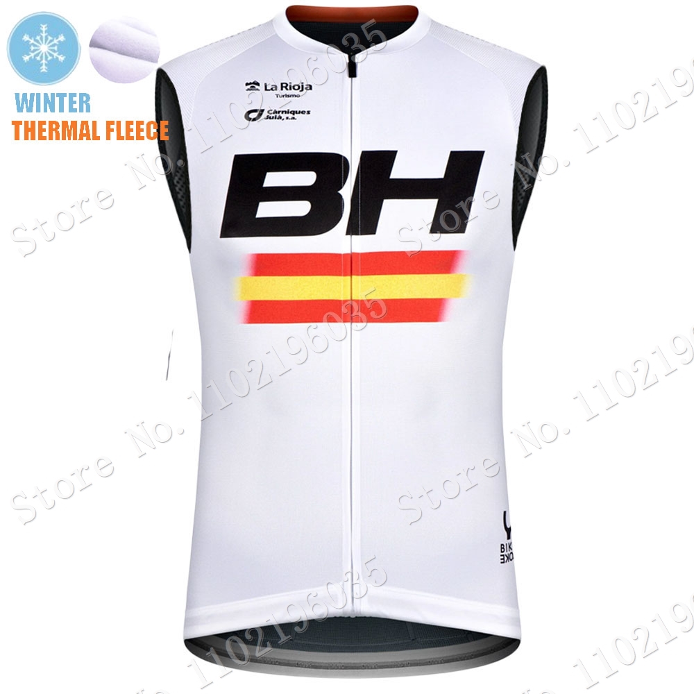 Winter Clothing In Spanish - Maillot de cyclisme blanc pour homme,