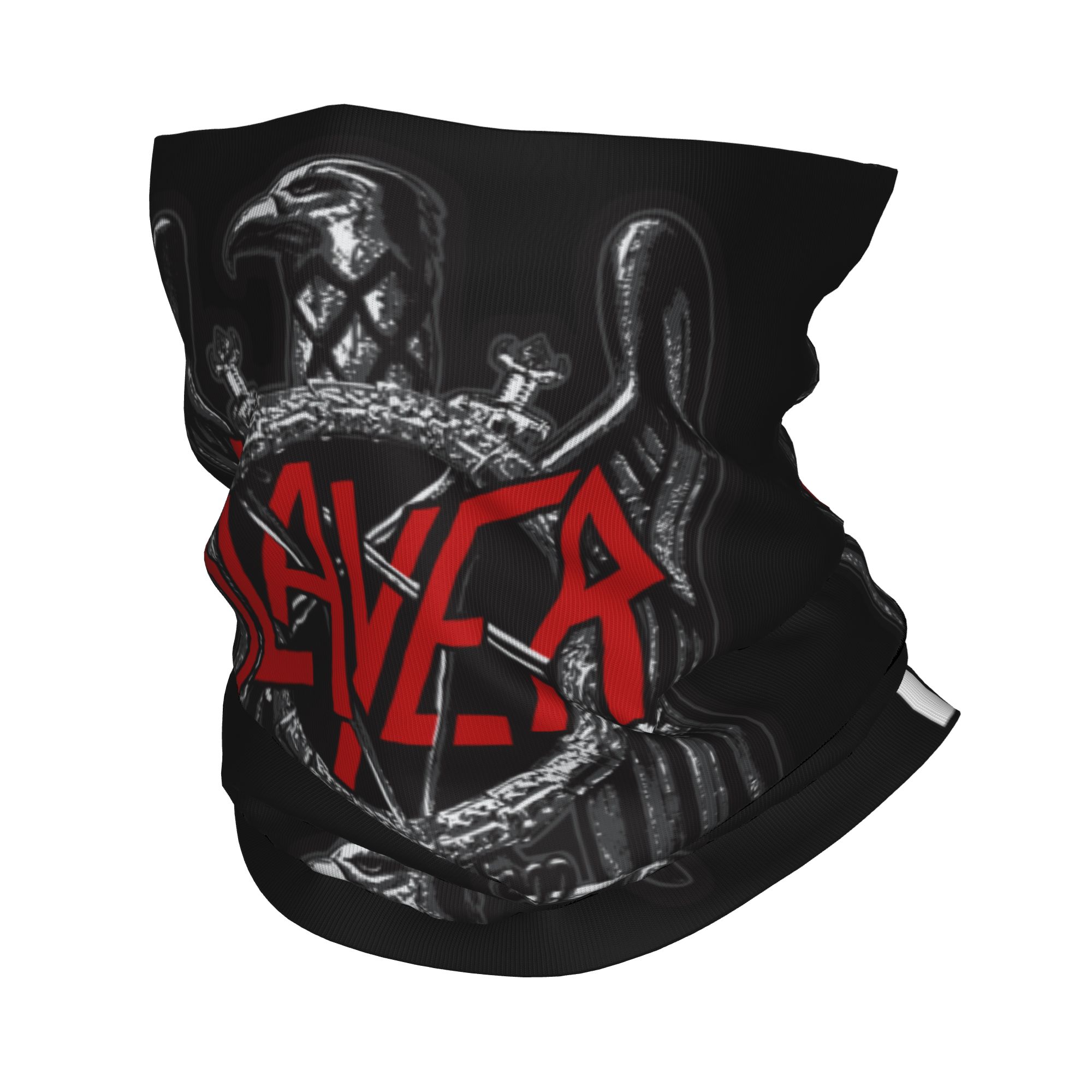 Wool Balaclava Knit - Cache-cou Bandana Personnalisé avec Logo Slayers,