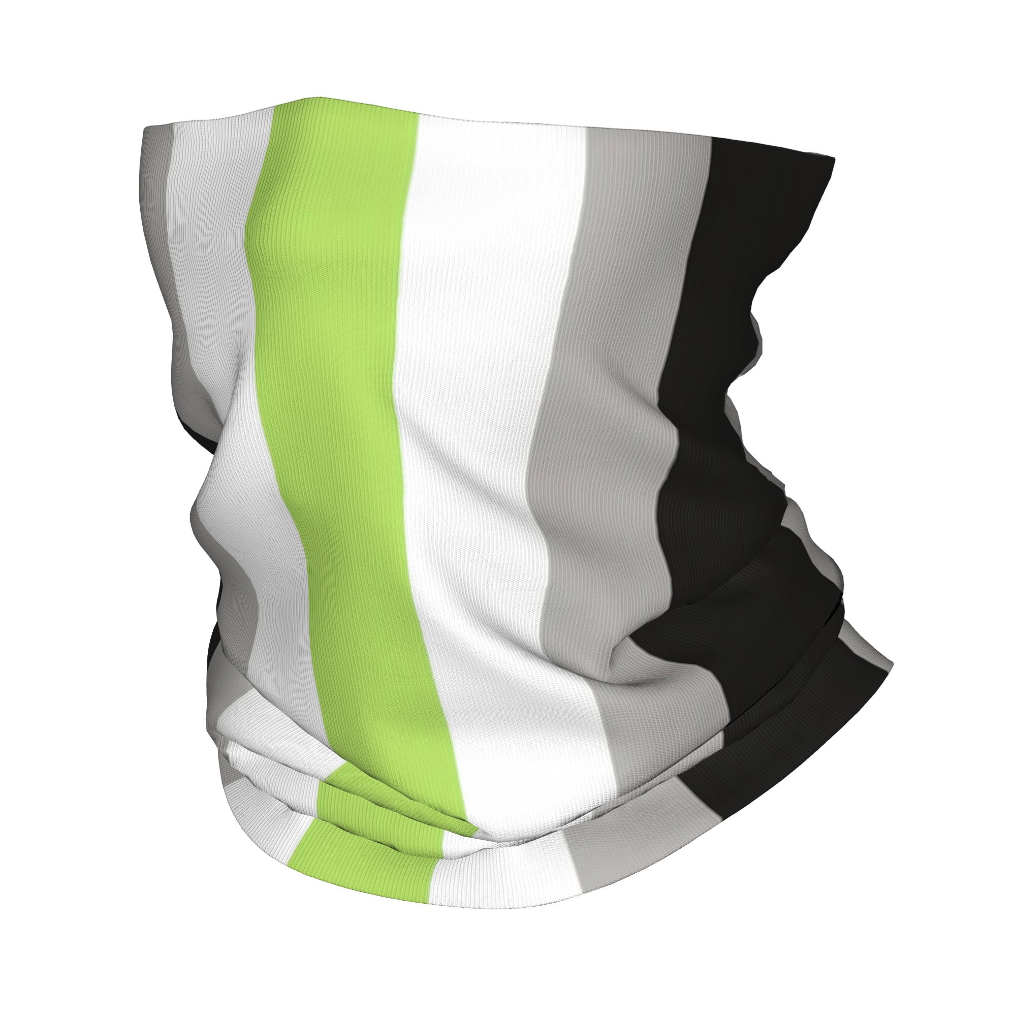 Wool Balaclava Knit - Cache-cou bandana imprimé Agender LGBT Yaoi