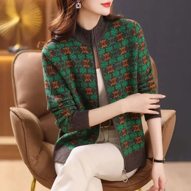 Winter Clothing Offer - Blouson Bombardier avec Fermeture Éclair pour