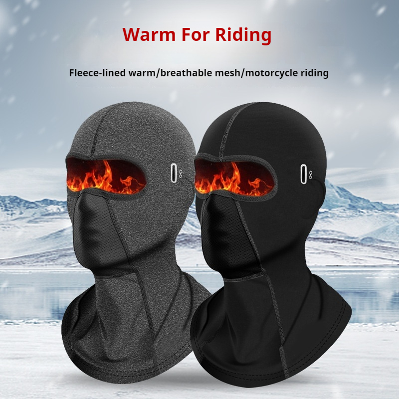 Wool Balaclava Knit - Cagoule de cyclisme pour équitation en