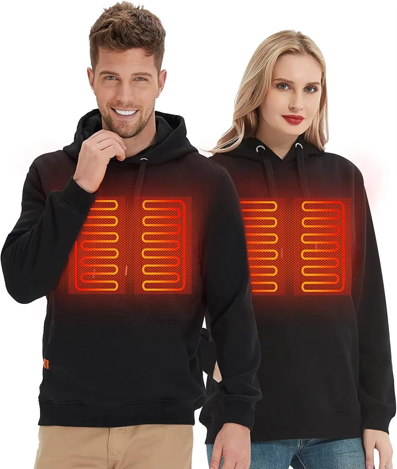 Winter Clothing Matching - Sweat-shirts chauffants USB pour femmes, vestes