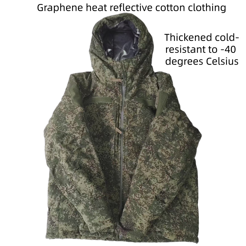 Winter Clothing Matching - Veste tactique russe en coton, coupe-vent,