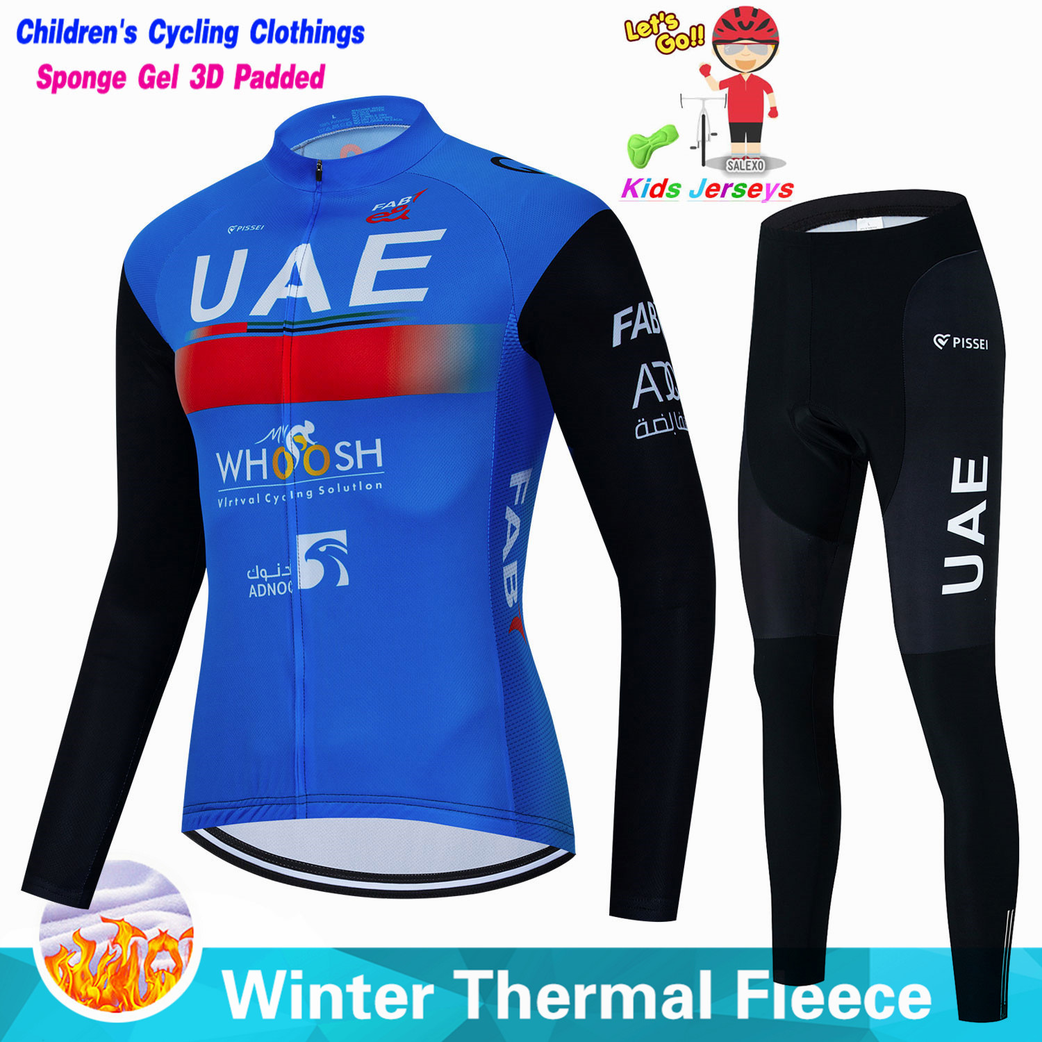Uae enfants hiver polaire cycl - Winter Clothing Kids Sale avis et prix