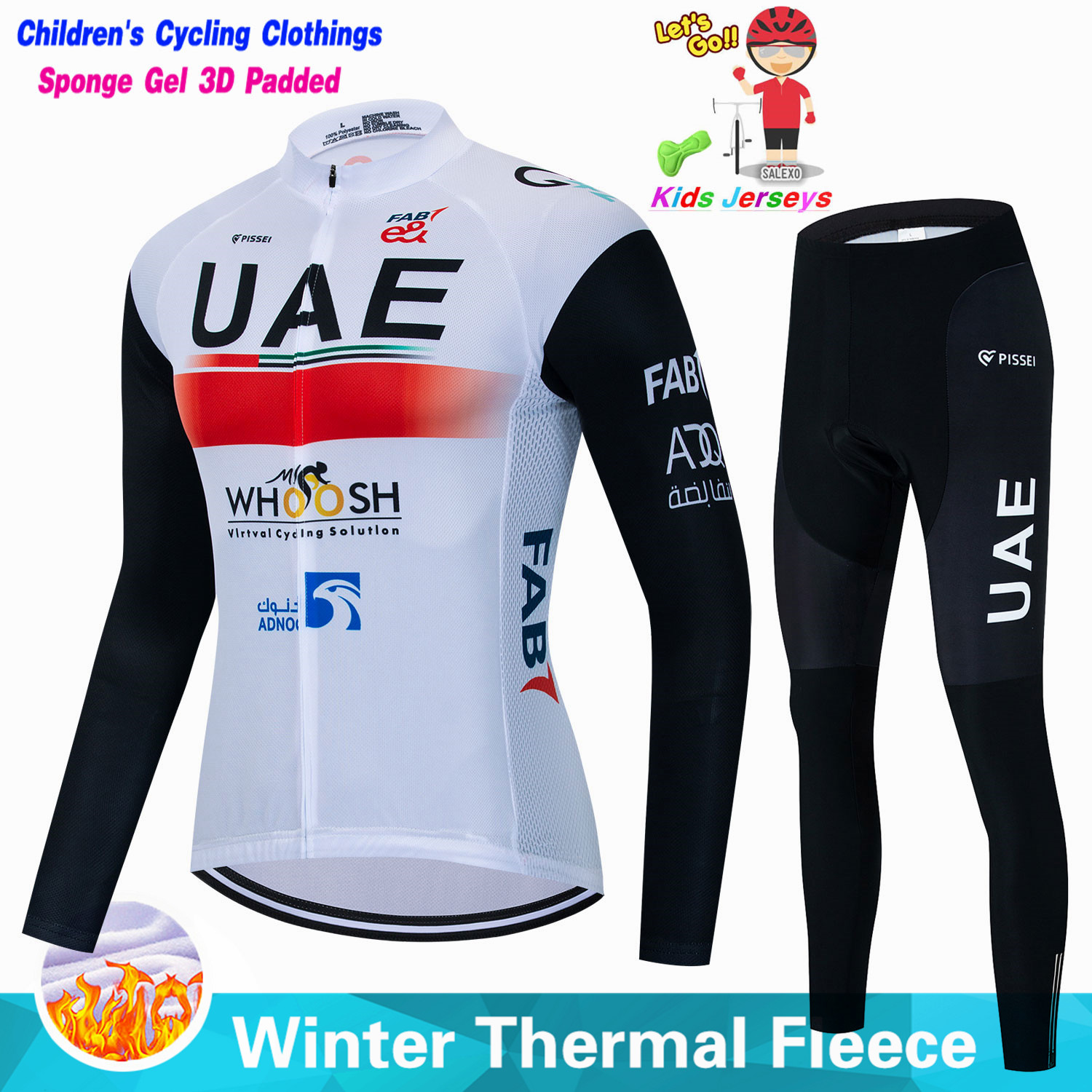 Uae enfants hiver polaire cycl - Winter Clothing Kids Sale avis et prix