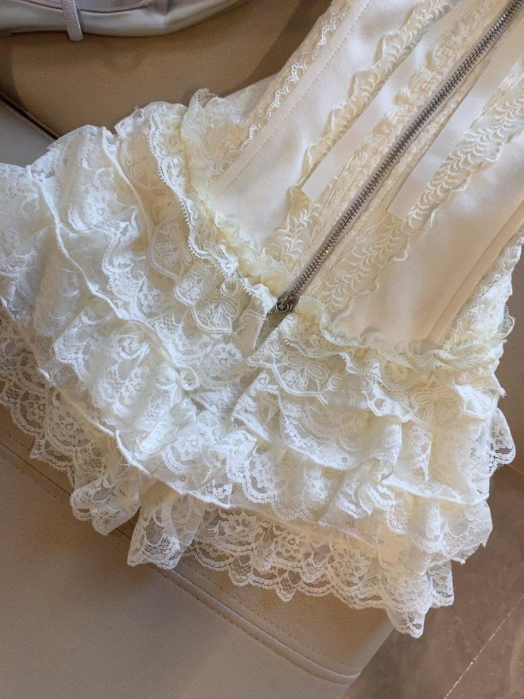 Ensemble bustier en dentelle e - Winter Clothing Cute avis et prix