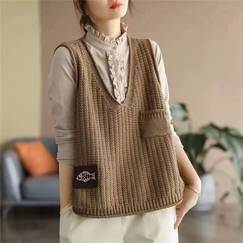 Gilet court en maille unie pou - Winter Clothing Offer avis et prix