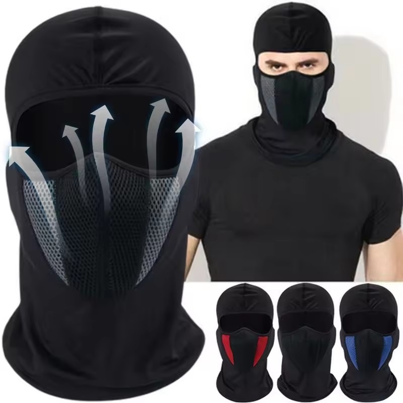 Masque complet cyclisme coupe- - Wool Balaclava Knit avis et prix