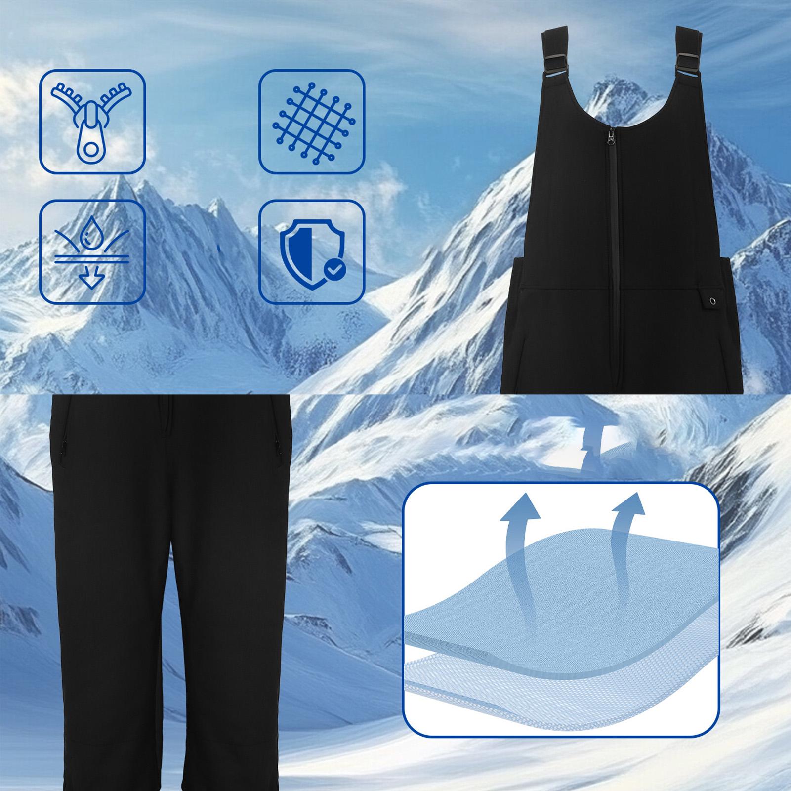 Bavoirs isolés pour femmes, co - Ski Pants Waterproof avis et prix