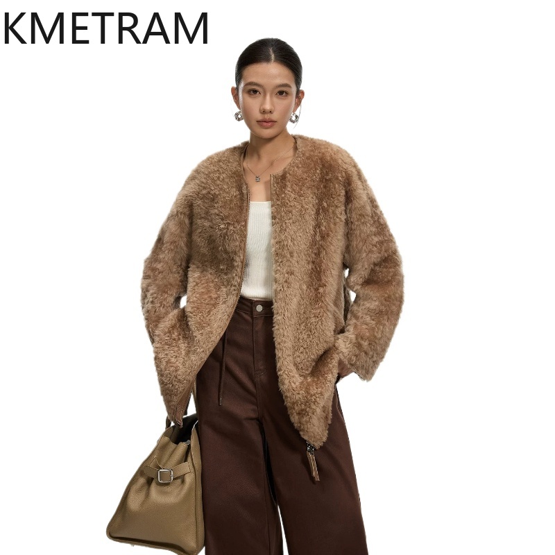 KMETRAM Manteau en peau de mou - Winter Clothing In Spanish avis et prix