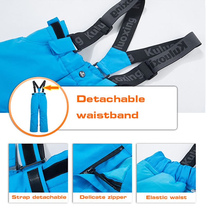 Combinaison de Ski pour enfant - Ski Pants Waterproof avis et prix