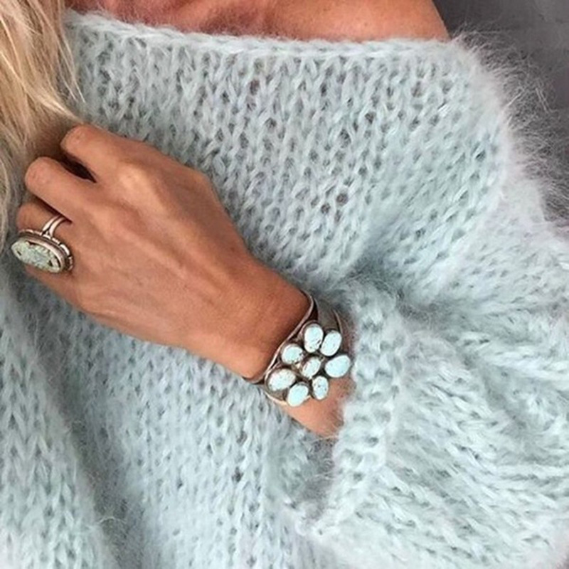 Pull décontracté en mohair pou - Winter Clothing Amazon avis et prix