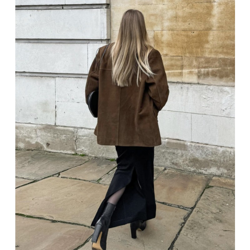 Veste en daim de style occiden - Winter Clothing Amazon avis et prix