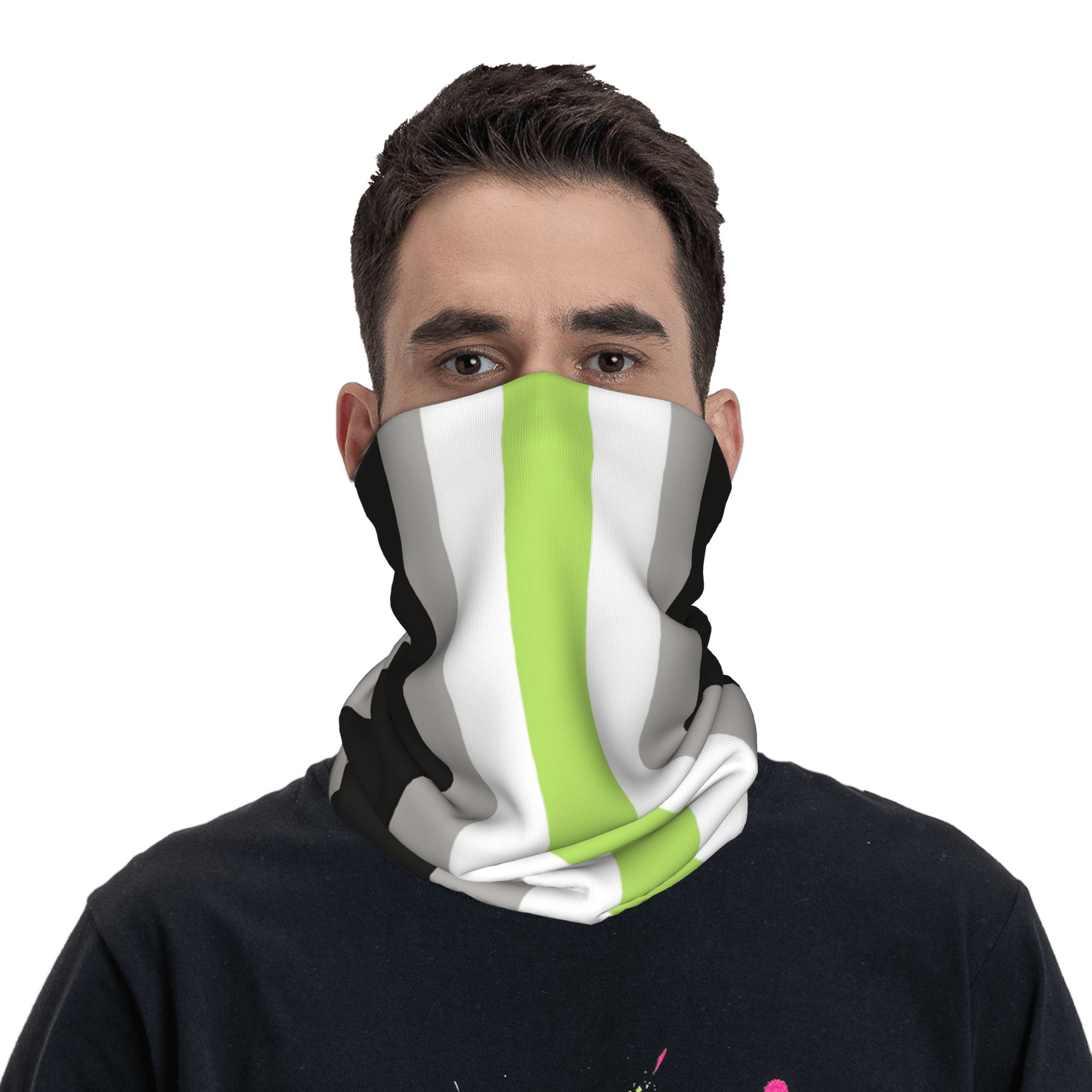 Cache-cou bandana imprimé Agen - Wool Balaclava Knit avis et prix