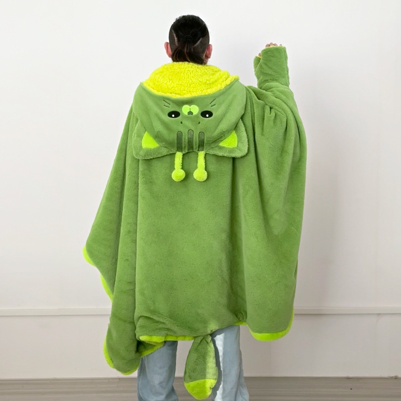 Robe en peluche à capuche avec - Winter Clothing Cute avis et prix
