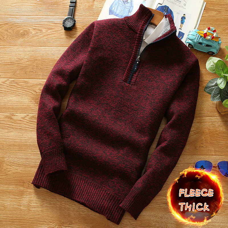 Pull polaire plus épais pour h - Winter Clothing Cute avis et prix