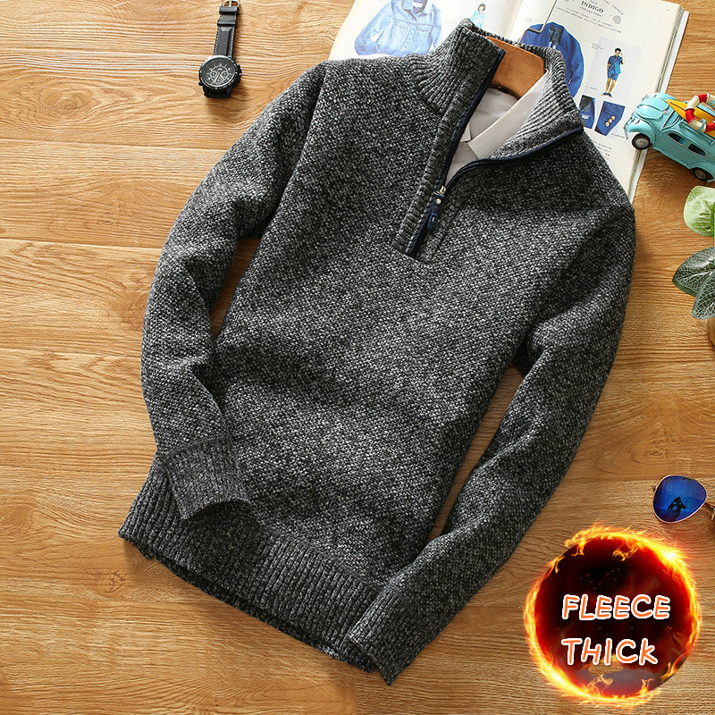 Pull polaire plus épais pour h - Winter Clothing Cute avis et prix