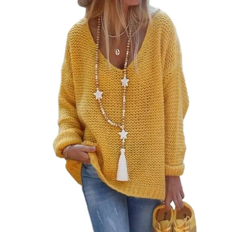 Pull en maille à col en V et m - Winter Clothing Amazon avis et prix