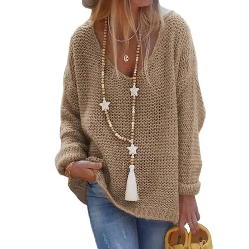 Pull en maille à col en V et m - Winter Clothing Amazon avis et prix