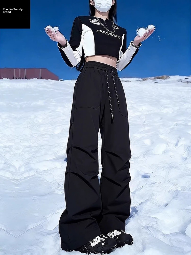 Pantalon d'hiver noir imperméa - Ski Pants Waterproof avis et prix
